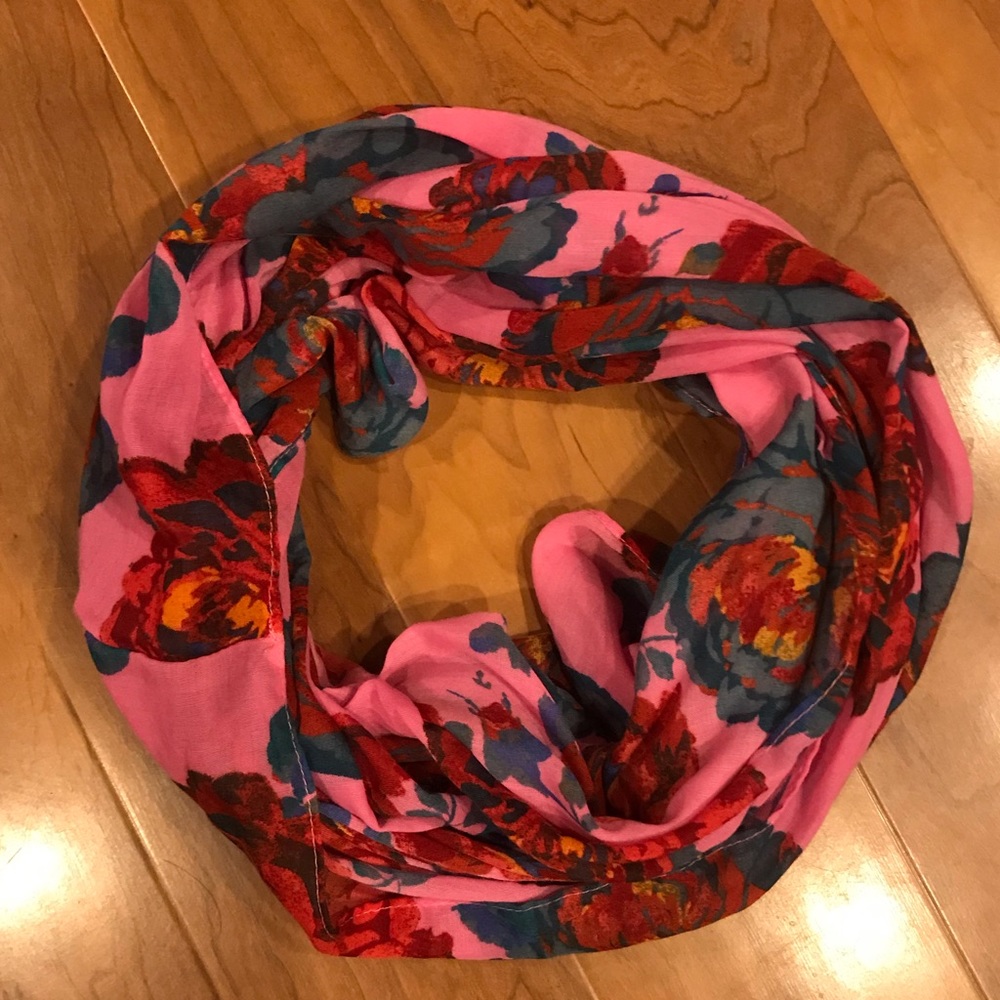 Floral Aerie Infinity Scarf